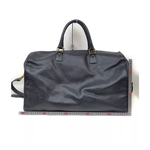 CHANEL XXL 100% AUTH leather Boston travel/gym bag - Picture 2 of 14